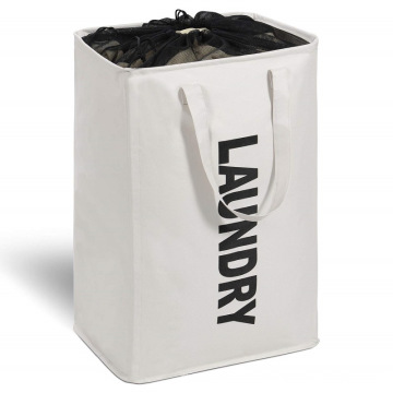 Custom foldable laundry basket dirty basket with handle clothes storage bag storage box laundry organizer basket